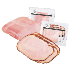 Ovengebakken ham of bacon
